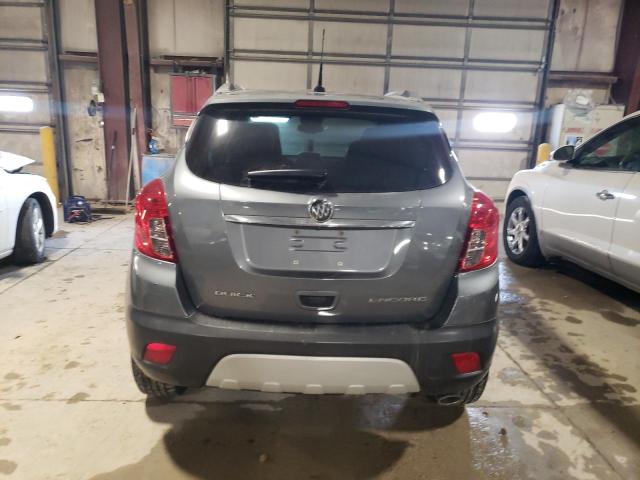 KL4CJASB6EB781398 - 2014 BUICK ENCORE GRAY photo 6