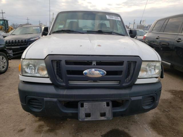 1FTYR10D48PB11381 - 2008 FORD RANGER WHITE photo 5