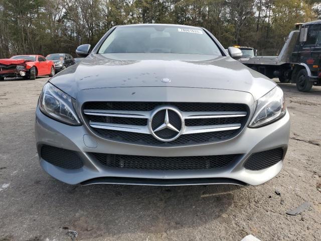 55SWF4KB6FU018798 - 2015 MERCEDES-BENZ C 300 4MATIC SILVER photo 5