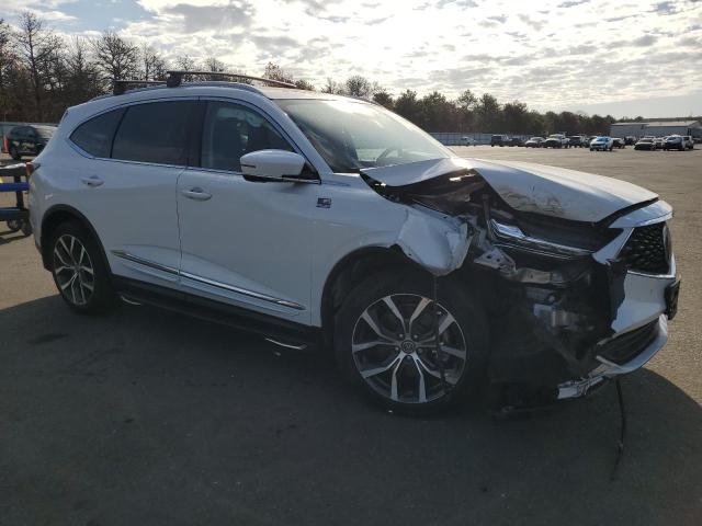 5J8YE1H44NL014265 - 2022 ACURA MDX ADVANC TECHNOLOGY WHITE photo 4