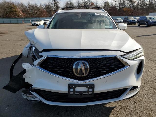 5J8YE1H44NL014265 - 2022 ACURA MDX ADVANC TECHNOLOGY WHITE photo 5