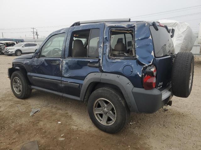 1J4GL38K15W681538 - 2005 JEEP LIBERTY RENEGADE 蓝色 照片 2