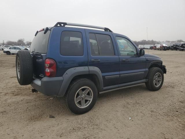 1J4GL38K15W681538 - 2005 JEEP LIBERTY RENEGADE 蓝色 照片 3