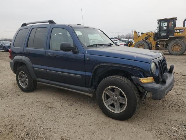 1J4GL38K15W681538 - 2005 JEEP LIBERTY RENEGADE 蓝色 照片 4