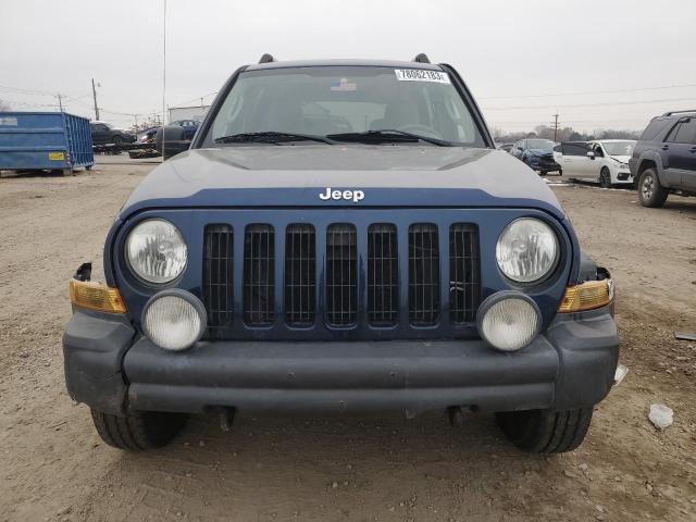 1J4GL38K15W681538 - 2005 JEEP LIBERTY RENEGADE 蓝色 照片 5