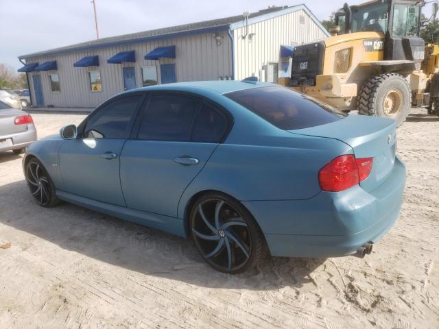 WBAPH7C50AE129350 - 2010 BMW 328I I BLUE photo 2