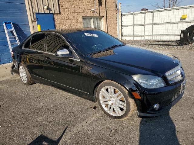 WDDGF81XX9R082647 - 2009 MERCEDES-BENZ C 300 4MATIC BLACK photo 4