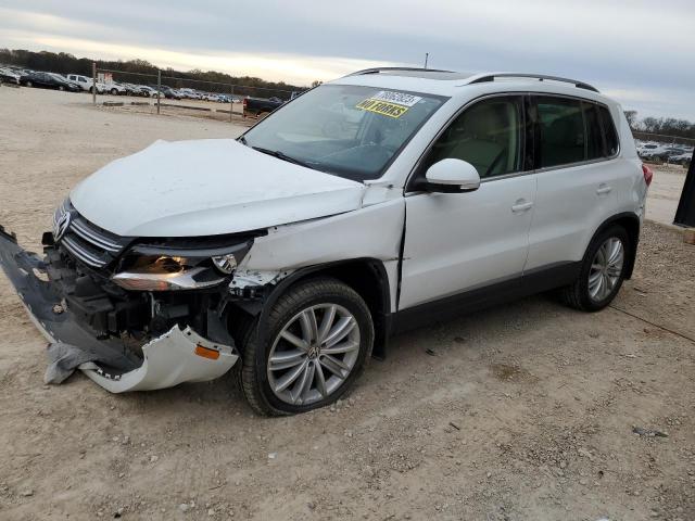 WVGAV7AX1FW583920 - 2015 VOLKSWAGEN TIGUAN S WHITE photo 1