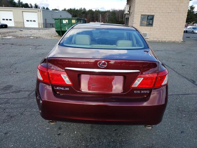 JTHBJ46G972088805 - 2007 LEXUS ES 350 RED photo 6