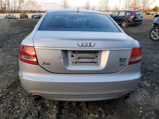 WAUDH74F98N124684 - 2008 AUDI A6 3.2 QUATTRO SILVER photo 6