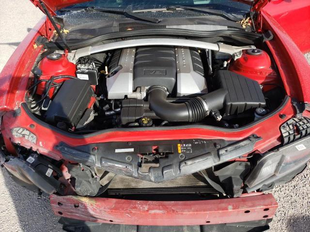 2G1FK3DJ5D9228637 - 2013 CHEVROLET CAMARO 2SS RED photo 11