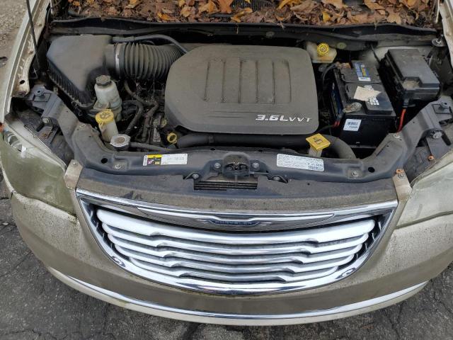 2C4RC1CG0DR663156 - 2013 CHRYSLER TOWN AND C TOURING L BEIGE photo 12