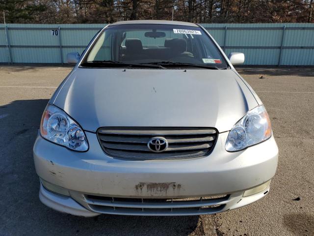 2T1BR32E74C307749 - 2004 TOYOTA COROLLA CE SILVER photo 5