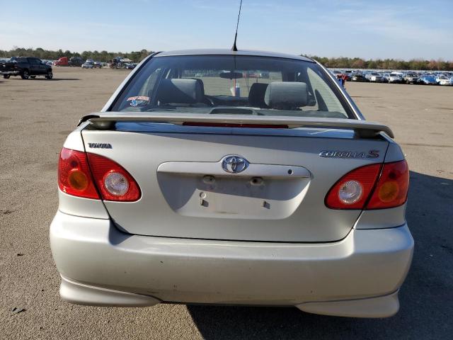 2T1BR32E74C307749 - 2004 TOYOTA COROLLA CE SILVER photo 6