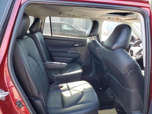 5TDGZRAHXMS532114 - 2021 TOYOTA HIGHLANDER XLE Rojo foto 11
