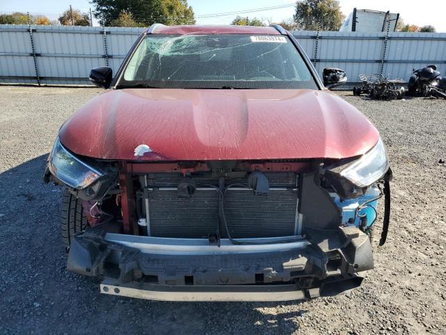 5TDGZRAHXMS532114 - 2021 TOYOTA HIGHLANDER XLE Rojo foto 5