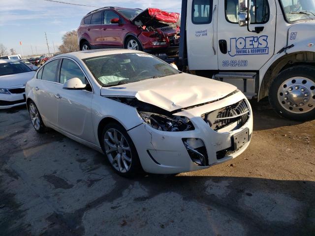 2G4GV5GV2C9213701 - 2012 BUICK REGAL GS WHITE photo 4