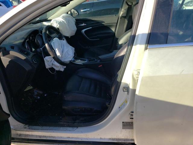 2G4GV5GV2C9213701 - 2012 BUICK REGAL GS Ақ фото 7