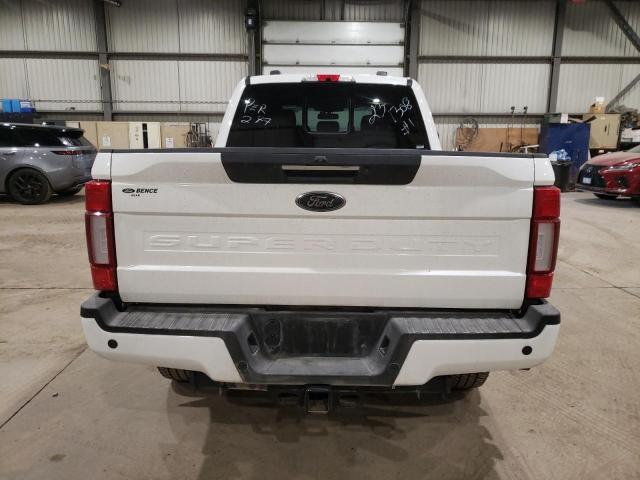 1FT8W3BT2NWW71930 - 2022 FORD F350 SUPER WHITE photo 6