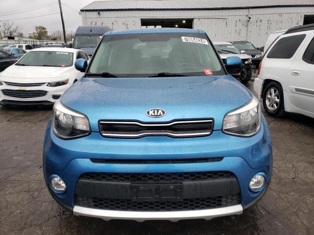 KNDJP3A55H7447146 - 2017 KIA SOUL + BLUE photo 5