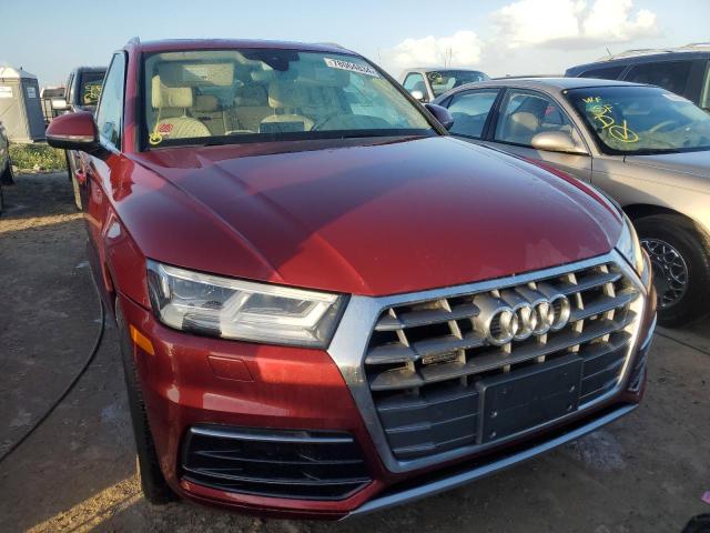 WA1BNAFY7J2054196 - 2018 AUDI Q5 PREMIUM PLUS RED photo 5