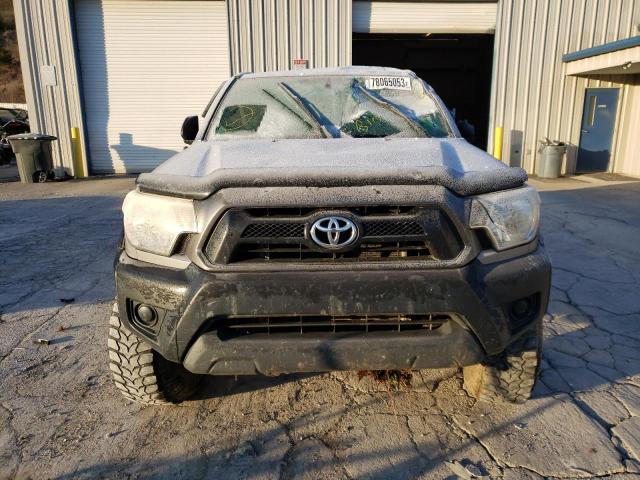 5TFLU4EN9FX112115 - 2015 TOYOTA TACOMA DOUBLE CAB SILVER photo 5