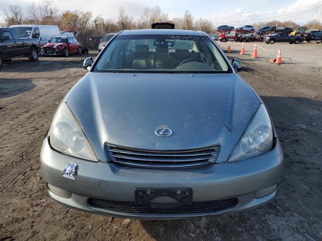 JTHBA30G445009389 - 2004 LEXUS ES 330 TEAL photo 5