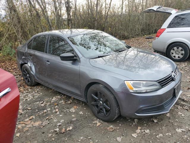 3VW2K7AJ6DM383140 - 2013 VOLKSWAGEN JETTA BASE GRAY photo 4