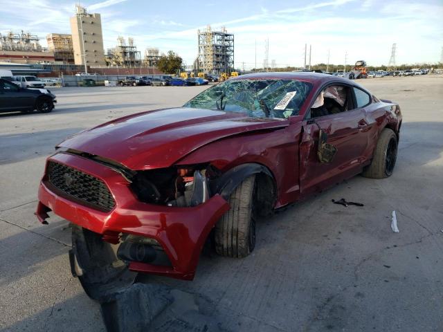 1FA6P8TH8G5281652 - 2016 FORD MUSTANG RED photo 1