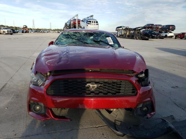 1FA6P8TH8G5281652 - 2016 FORD MUSTANG RED photo 5