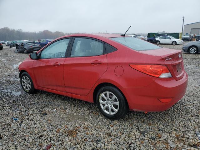 KMHCT4AE9DU306324 - 2013 HYUNDAI ACCENT GLS RED photo 2