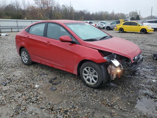 KMHCT4AE9DU306324 - 2013 HYUNDAI ACCENT GLS RED photo 4