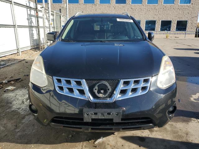 JN8AS5MV8CW380468 - 2012 NISSAN ROGUE S BLACK photo 5