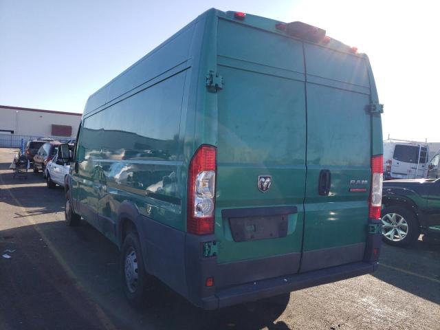 3C6URVJG8HE543428 - 2017 RAM PROMASTER 3500 HIGH მწვანე ფოტო 2