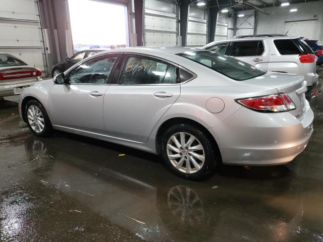 1YVHZ8CH6B5M29619 - 2011 MAZDA 6 I SILVER photo 2