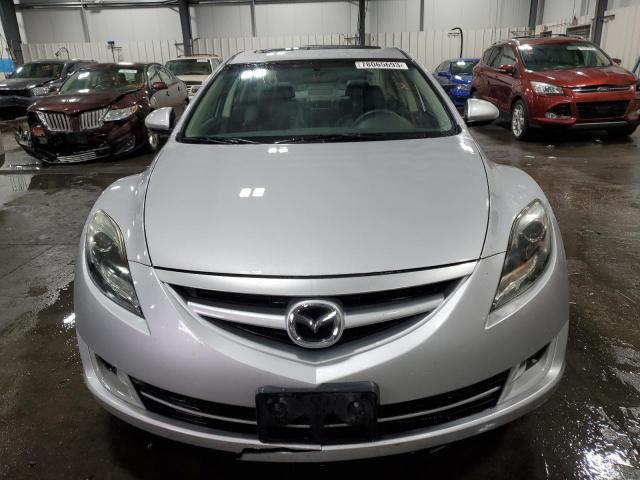 1YVHZ8CH6B5M29619 - 2011 MAZDA 6 I SILVER photo 5