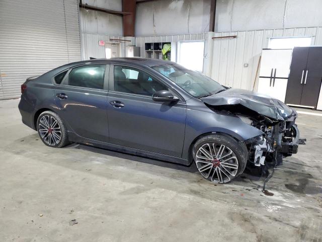 3KPF44AC3NE468219 - 2022 KIA FORTE GT GRAY photo 4