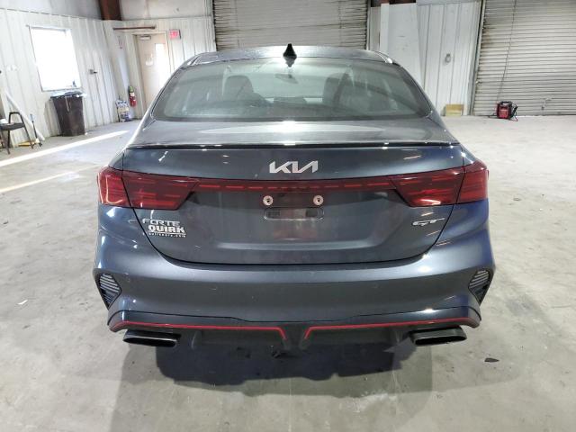 3KPF44AC3NE468219 - 2022 KIA FORTE GT GRAY photo 6