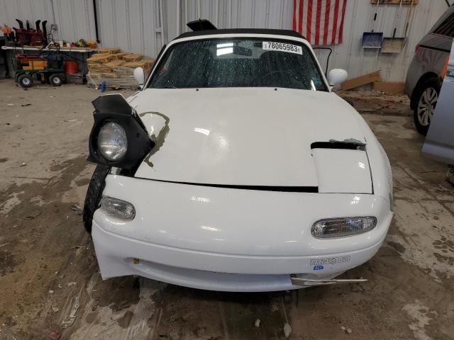 JM1NA3518M0208350 - 1991 MAZDA MX-5 MIATA WHITE photo 5