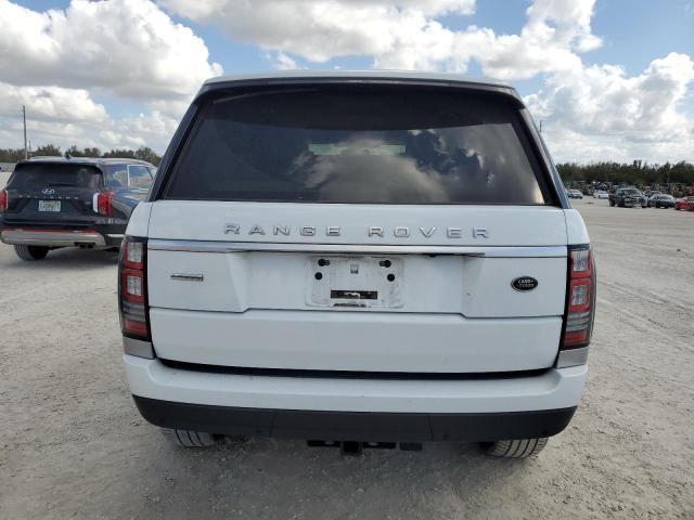 SALGV3TF1EA167026 - 2014 LAND ROVER RANGE ROVE AUTOBIOGRAPHY WHITE photo 6