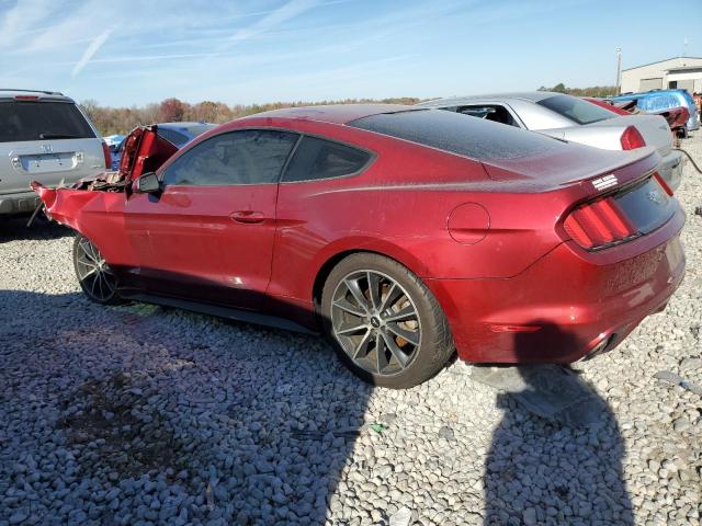 1FA6P8TH6G5272318 - 2016 FORD MUSTANG RED photo 2