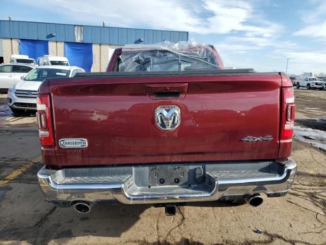 1C6SRFKT7PN648142 - 2023 RAM 1500 LONGHORN RED photo 6