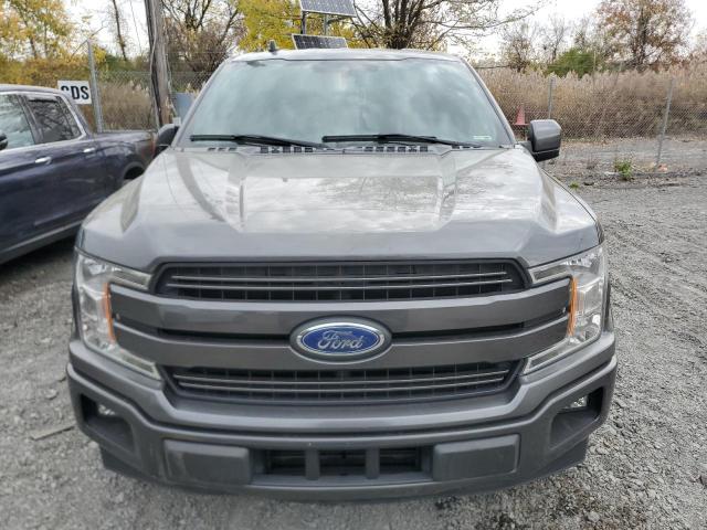 1FTEW1C43KFB25471 - 2019 FORD F150 SUPERCREW GRAY photo 5