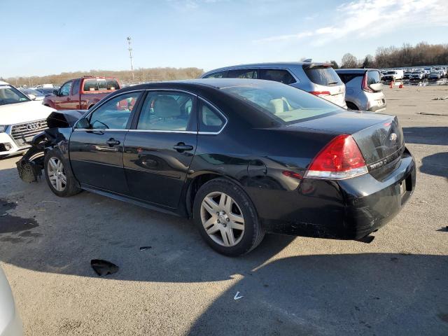 2G1WG5E32C1291236 - 2012 CHEVROLET IMPALA LT BLACK photo 2