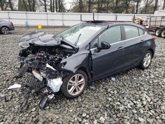 3G1BE6SM6HS576749 - 2017 CHEVROLET CRUZE LT BLUE photo 1