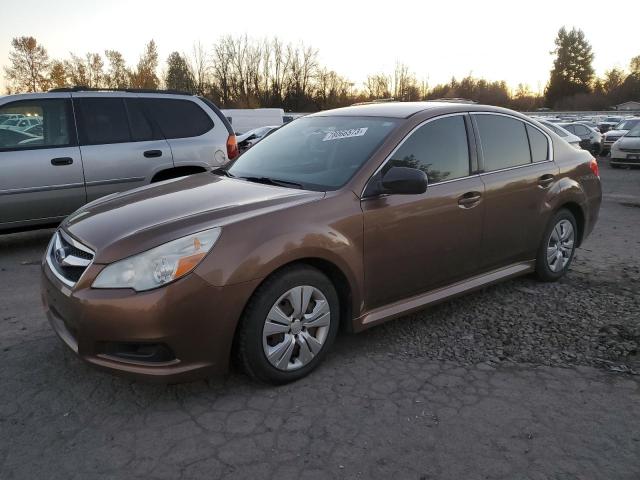 4S3BMBA64B3244540 - 2011 SUBARU LEGACY 2.5I BROWN photo 1