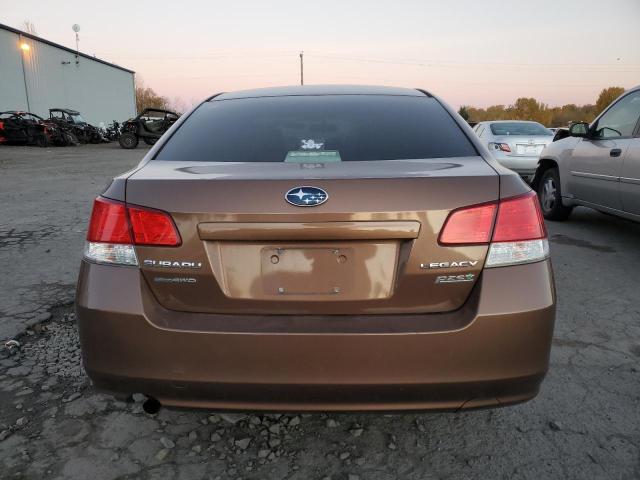 4S3BMBA64B3244540 - 2011 SUBARU LEGACY 2.5I BROWN photo 6