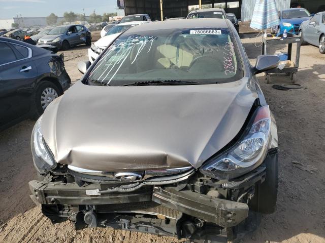 5NPDH4AE1CH146409 - 2012 HYUNDAI ELANTRA GLS BEIGE photo 5