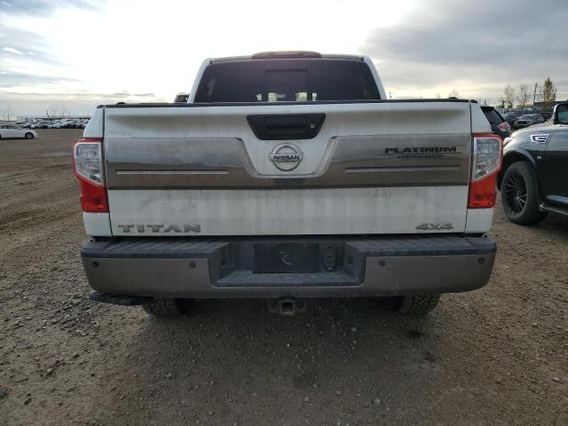 1N6AA1E59JN525099 - 2018 NISSAN TITAN SV WHITE photo 6