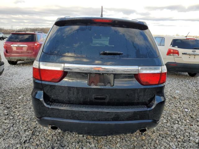 1C4SDJDT6DC538553 - 2013 DODGE DURANGO CREW BLACK photo 6